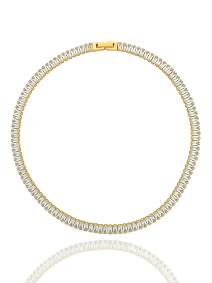 tennis choker necklace, fashion necklace