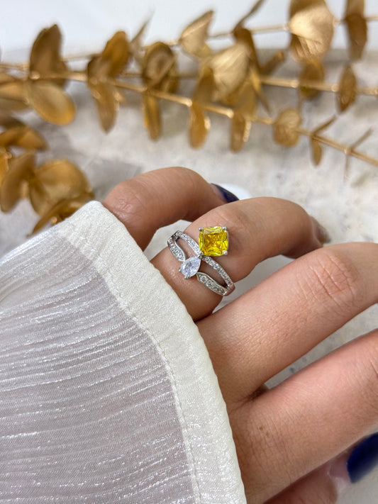 timeless jewellery, perfect gift for her, elegant jewellery, dainty jewellery, simple jewellery, classic gold ring, fashion accessories, sleek jewellery, trendy jewellery, lightweight ring, stylish jewellery, simple ring

yellow ring, white gem ring, silver ring, unique design ring